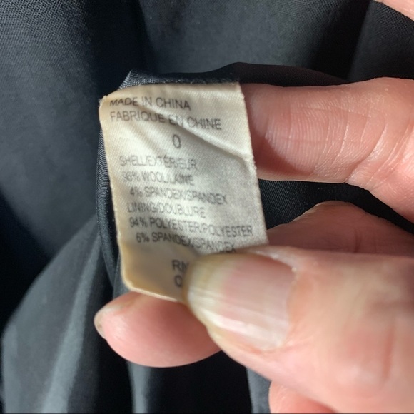 Theory Addison Black Classic A Line Fit & Flair Dress - Picture 4 of 7